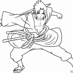 Desenhos do Naruto para Colorir