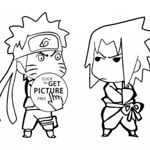 Sasuke Coloring Sheets - Free Printable Coloring Pages