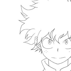 300 Desenhos de Animes para Colorir e Imprimir