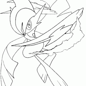 Pokemon Coloring Pages Mega Garchomp – From the thousands of