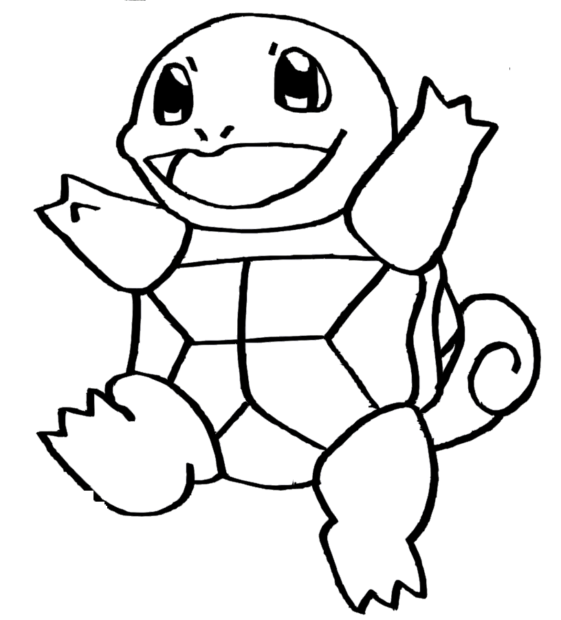 WATER POKEMON coloring pages - 28 Water type Pokemon printables for kids