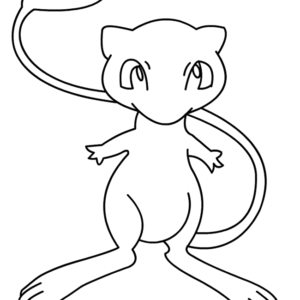 Pokemon Mewtwo Coloring Pages - 2 Free Coloring Sheets (2021)