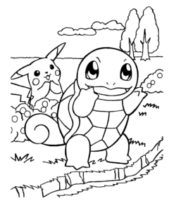 25+ Pokemon Squirtle Coloring Pages