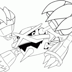 Pokemon Coloring Pages Mega Garchomp – From the thousands of