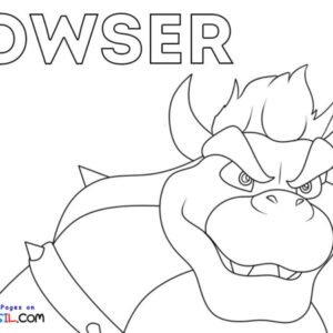 Mario Bowser Coloring Pages  Super mario coloring pages, Mario coloring  pages, Monster coloring pages