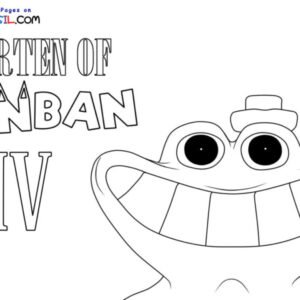 Garden of Banban Coloring Pages - Coloring Pages For Kids And Adults in  2023