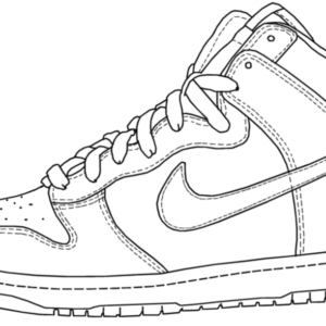 Jordan 4 Coloring Pages Printable for Free Download