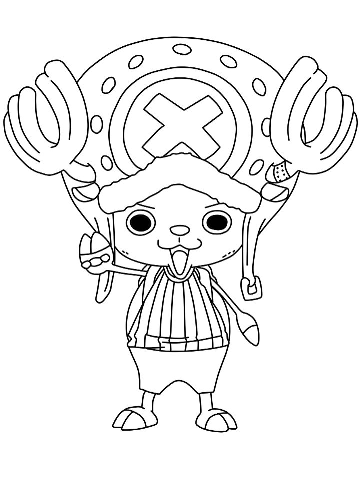 One Piece Film Red Coloring Pages Printable for Free Download