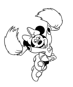 24+ Minnie Mouse Coloring Pages Free