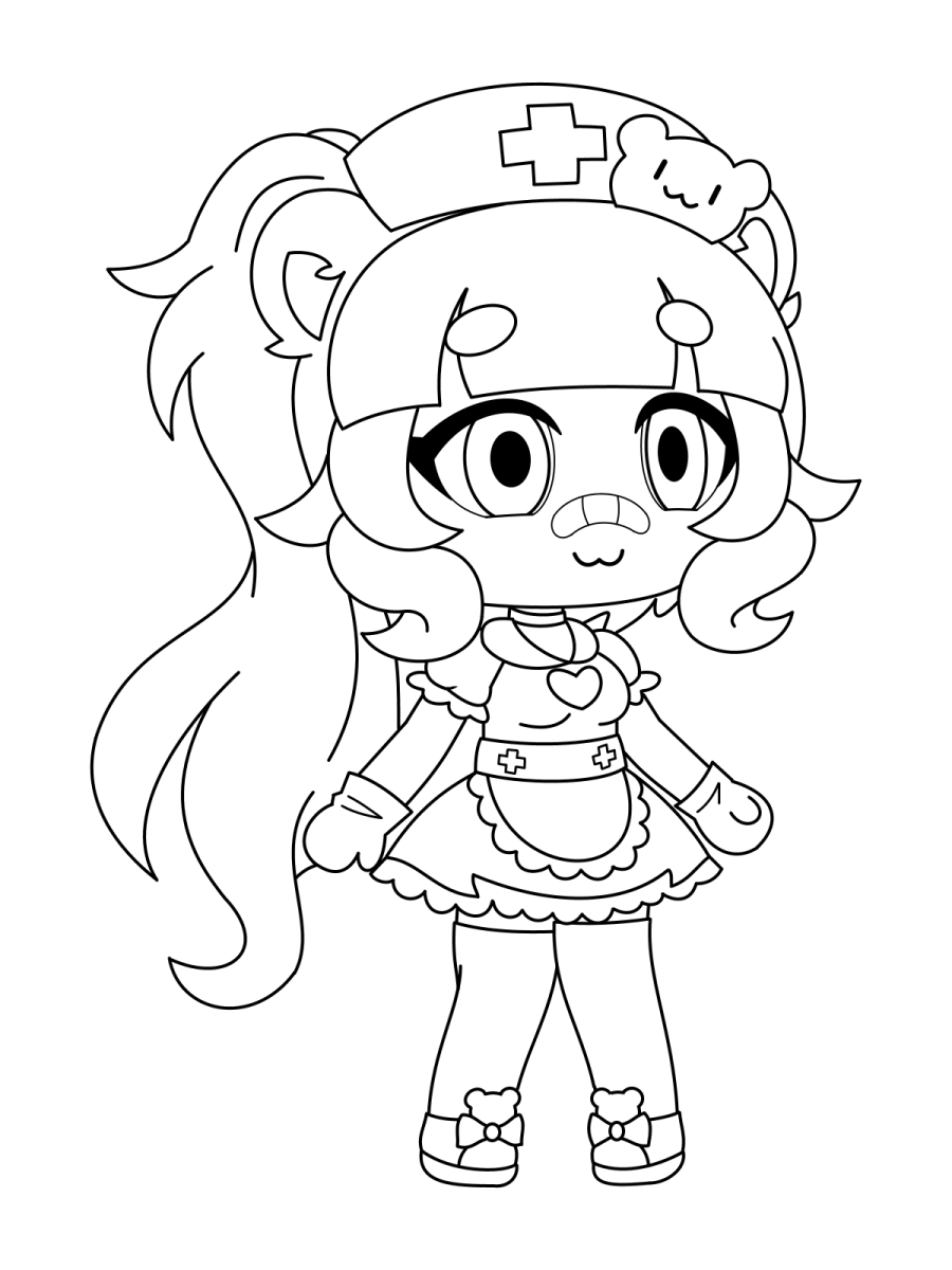 Gacha Life Coloring Pages Printable for Free Download