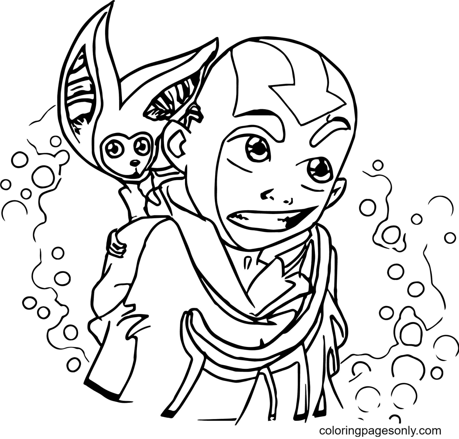 Avatar Coloring Pages Printable for Free Download