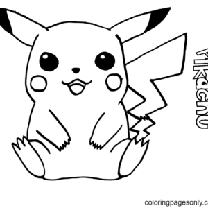 Pokemon Bulbasaur Lovely Coloring Page » Turkau