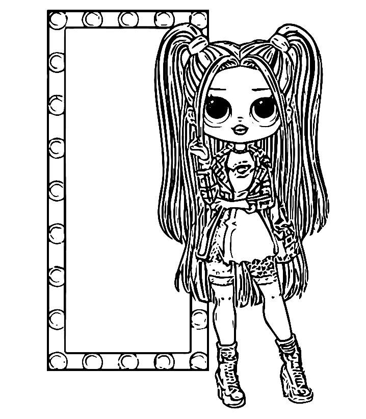 LOL OMG Coloring Pages Printable for Free Download