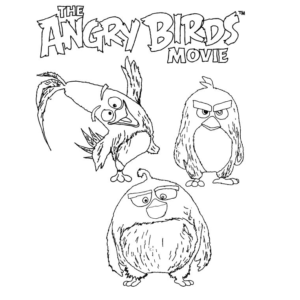 Angry Birds Bubbles Coloring Pages - Get Coloring Pages