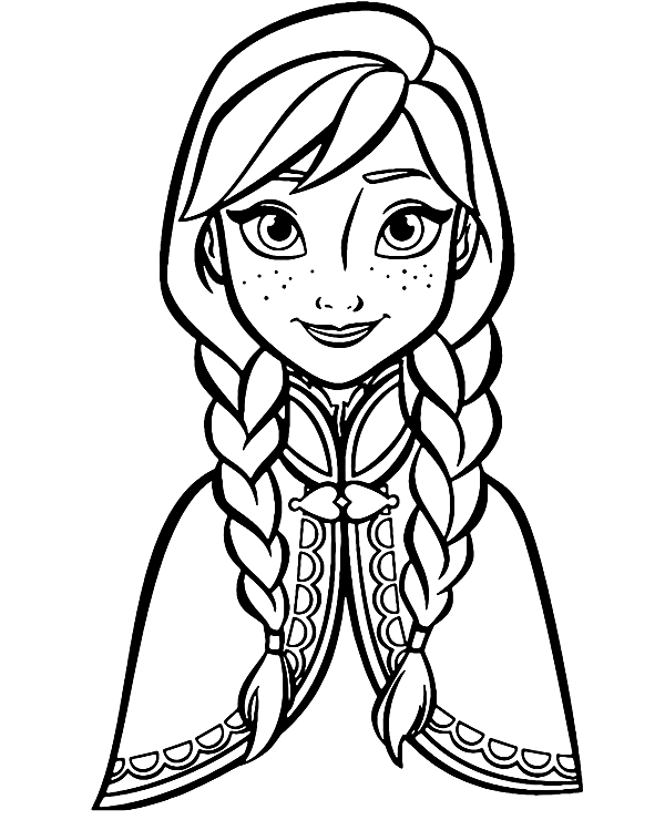 Anna Coloring Pages Printable for Free Download