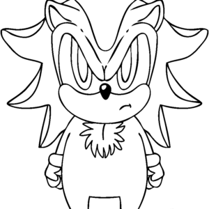 Shadow the Hedgehog Super Shadow Sonic the Hedgehog Coloring book Silver the  Hedgehog, hedghog, angle, white, child png