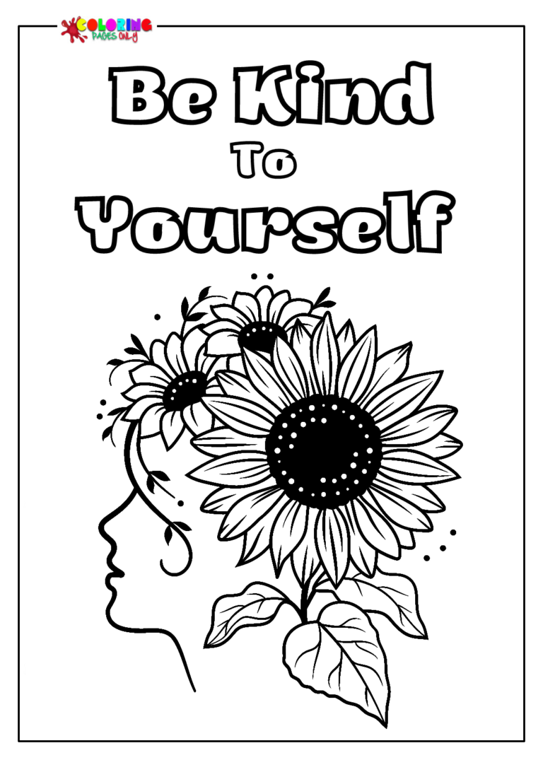 Free Kindness Coloring Pages Printable for Free Download