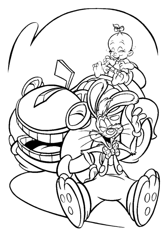 Who Framed Roger Rabbit Coloring Pages Printable for Free Download