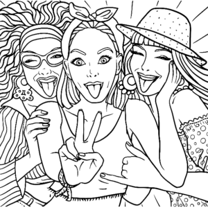 Coloring Pages for Girls - Best Coloring Pages For Kids