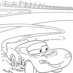 LIGHTNING McQUEEN's Top 10 Racing Tricks, CARS Compilation Drawing and  Coloring Pages