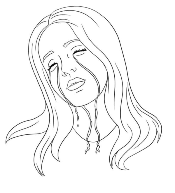 Billie Eilish Coloring Pages Printable for Free Download