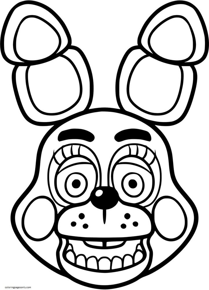 Five Nights At Freddy's Coloring Pages Printable for Free Download