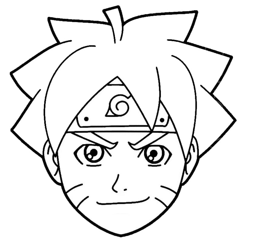 Anime Boruto Coloring Pages - Printable