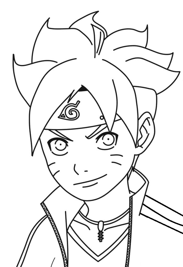 Printable Boruto Coloring Pages - Anime Coloring Pages