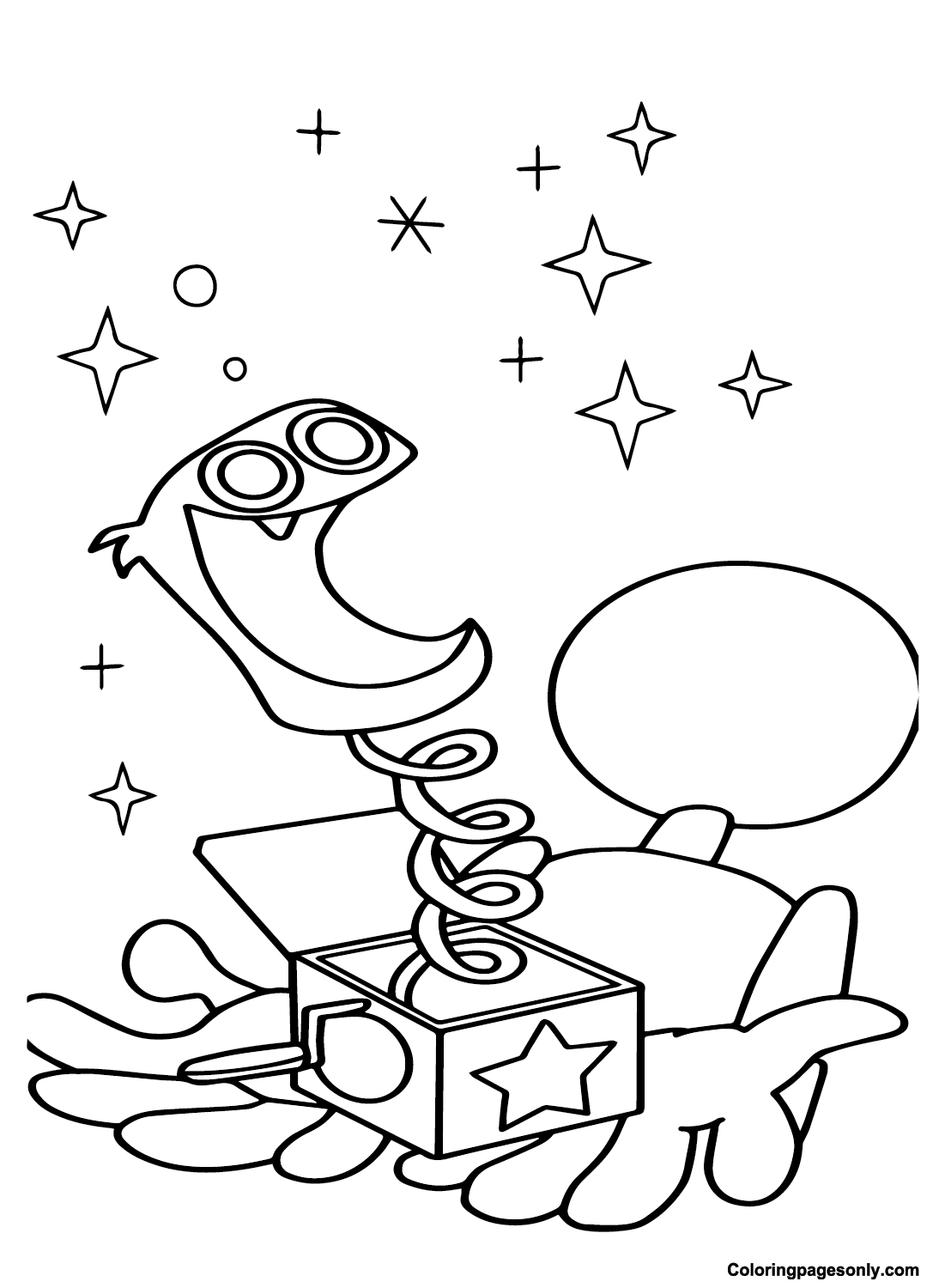 Boxy Boo Coloring Pages Printable for Free Download