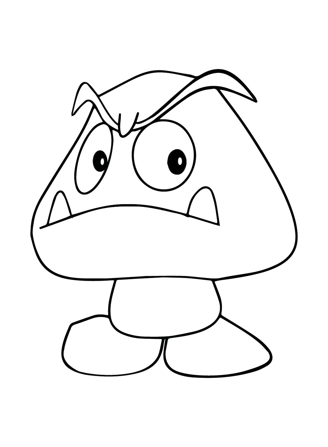 Goomba Coloring Pages Printable for Free Download