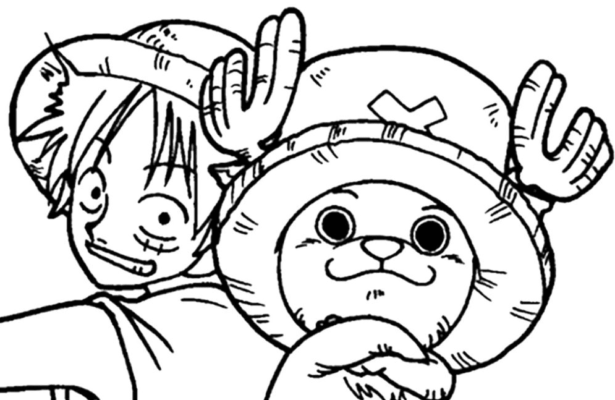 Tony Tony Chopper Coloring Pages Printable for Free Download