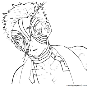 COMO DESENHAR e PINTAR KAKASHI SENSEI NO ESTILO AMONG US PASSO A