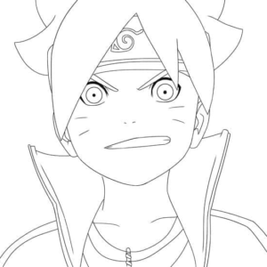 Boruto Awesome coloring page