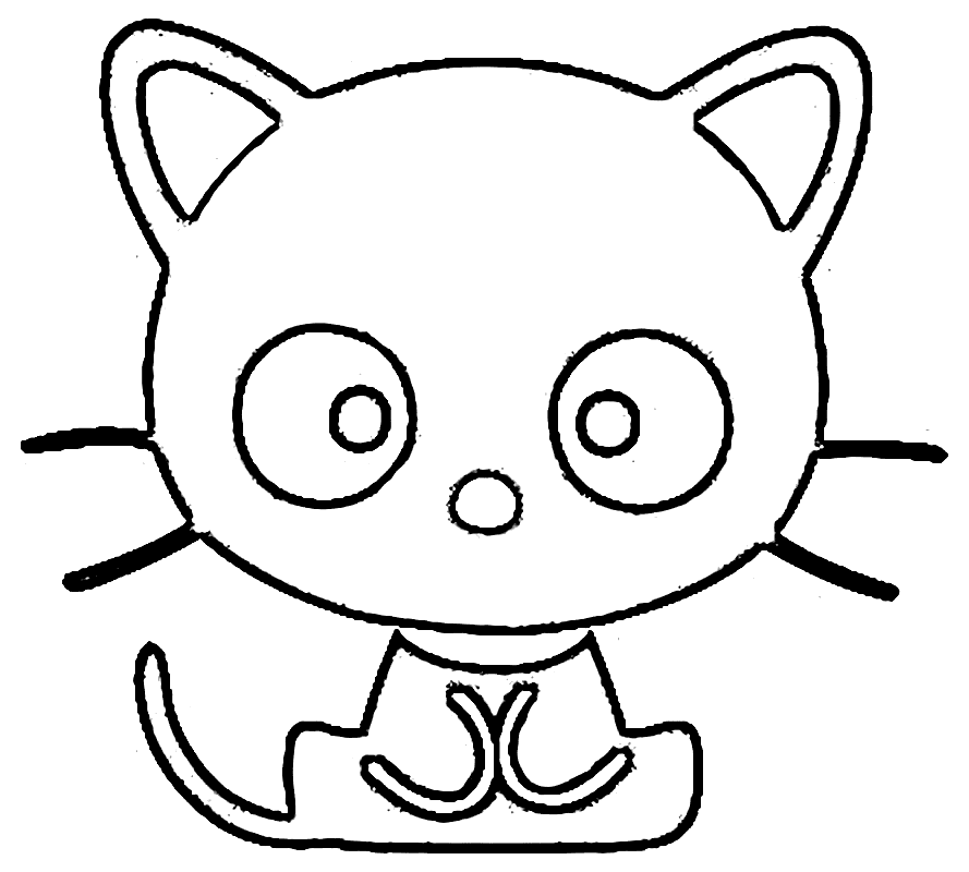 Chococat Coloring Pages Printable for Free Download