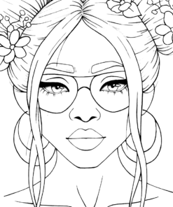 Teenage Girls Coloring Pages Printable for Free Download