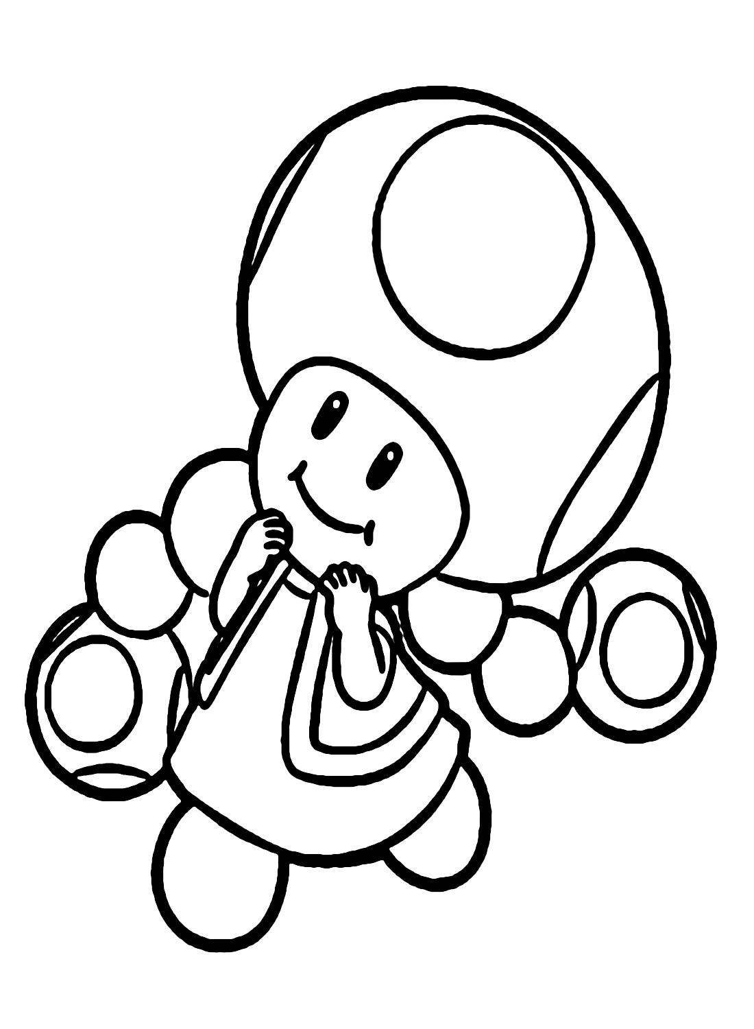 toadette coloring pages