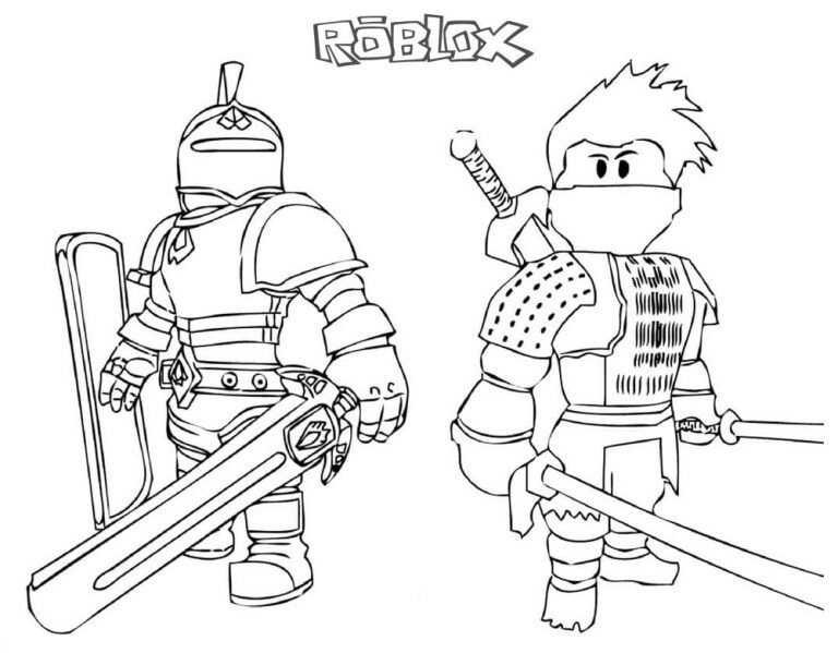 Roblox coloring pages, Print and Color.com