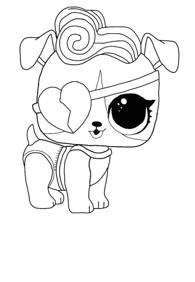 LOL Surprise Pets Coloring Pages 