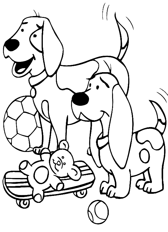 Clifford Coloring Pages Printable for Free Download