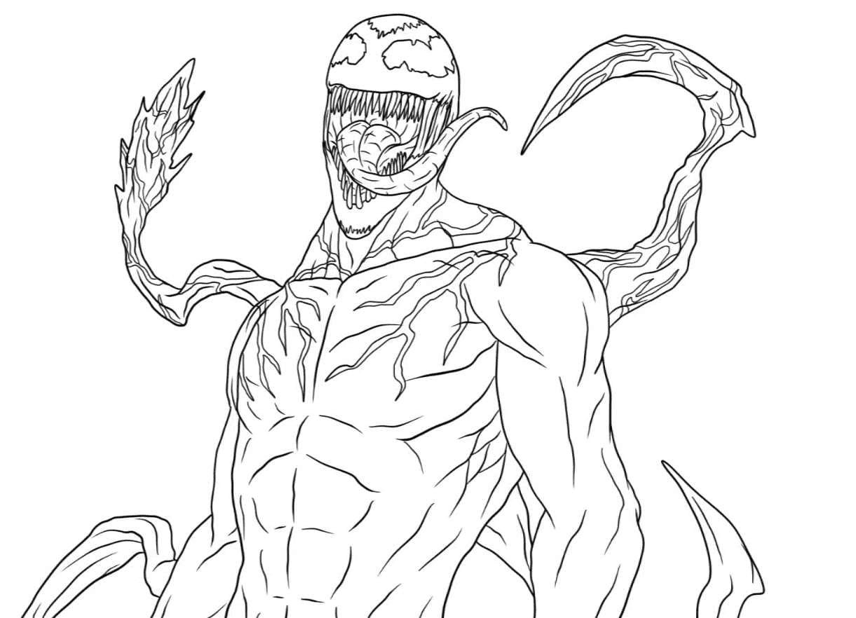 Carnage Coloring Pages Printable for Free Download