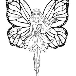 Barbie 6 coloring page  Free Printable Coloring Pages