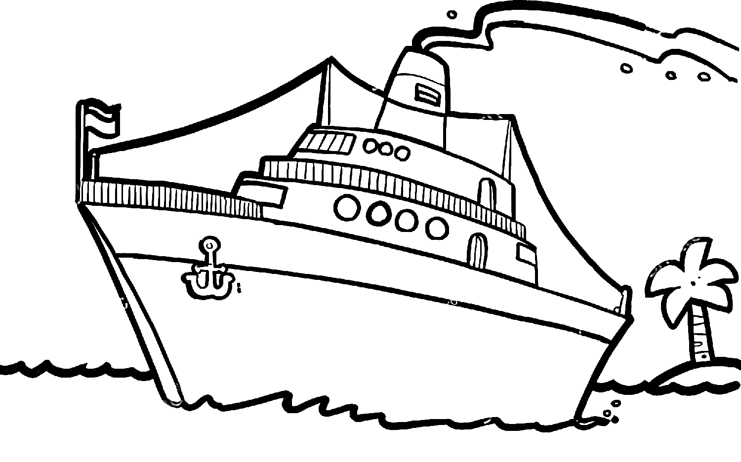 Speed Boat Coloring Pages - Free & Printable!