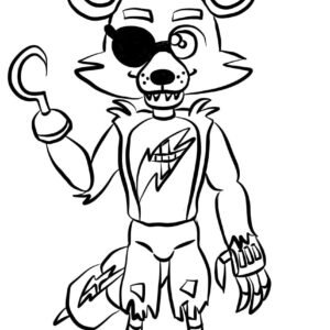 Various Five Nights At Freddy's Coloring Pages PDF To Your Kids -  Coloringfolder.com