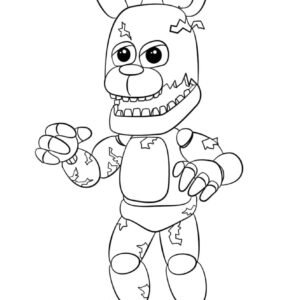 Five Nights at Freddy's Coloring Pages: Libere sua criatividade