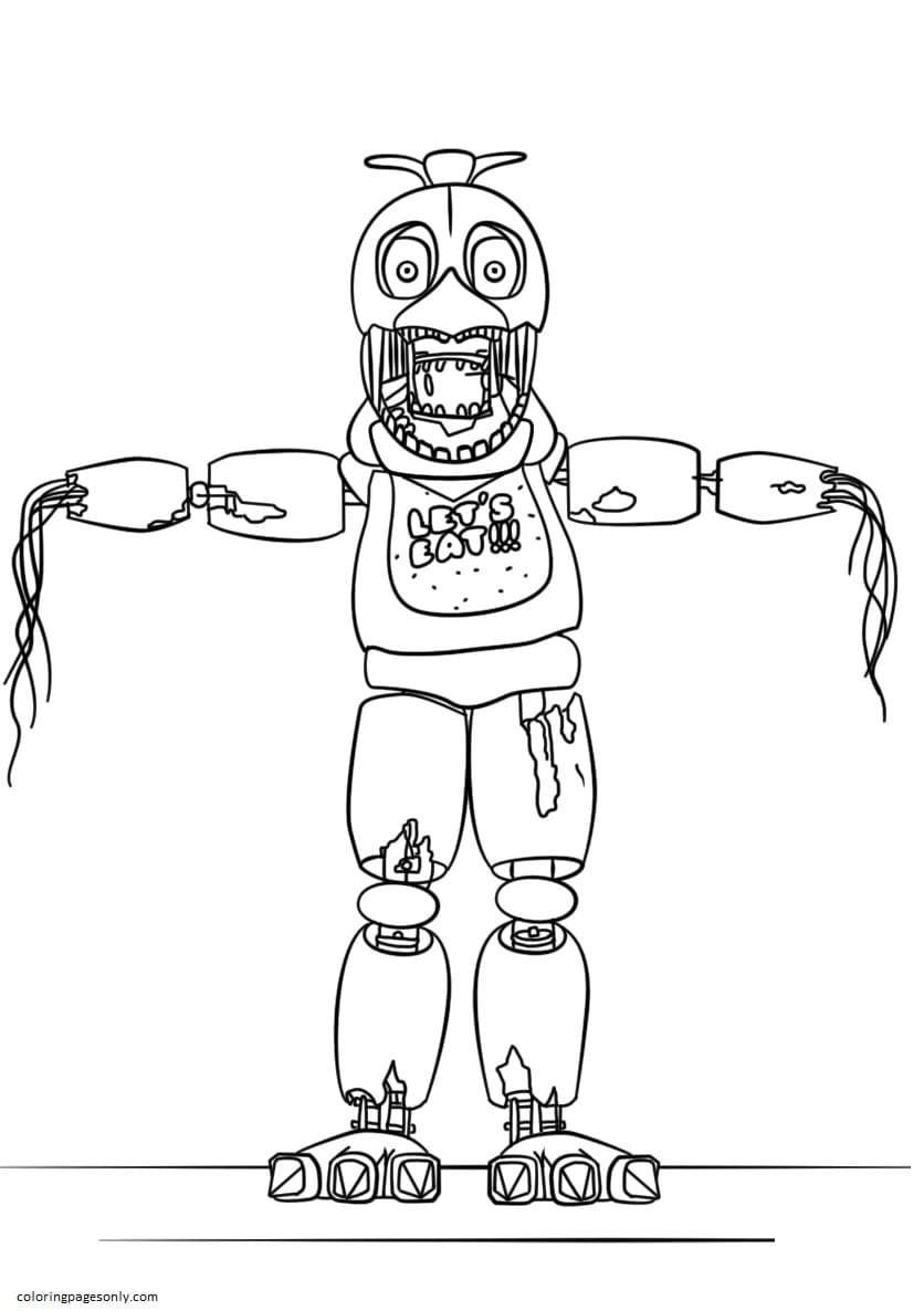 Five Nights At Freddy's (map)  Fnaf coloring pages, Freddy