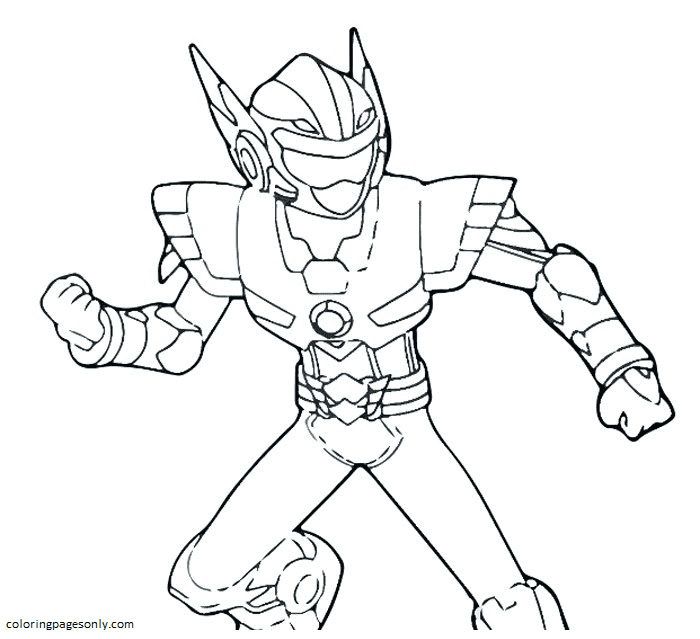 Miniforce Coloring Pages Printable for Free Download