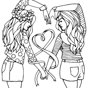 Best Printable Coloring Pages for Kids, Coloring Pages with Girls