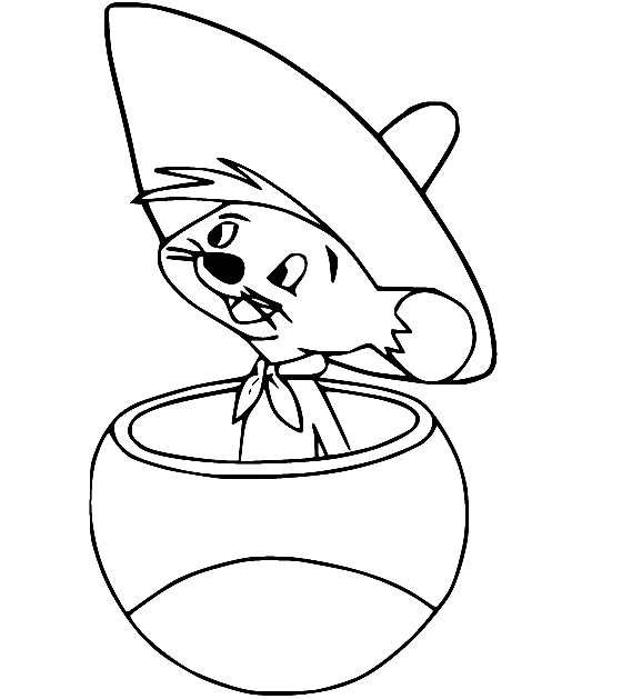 Speedy Gonzales Coloring Pages Printable for Free Download