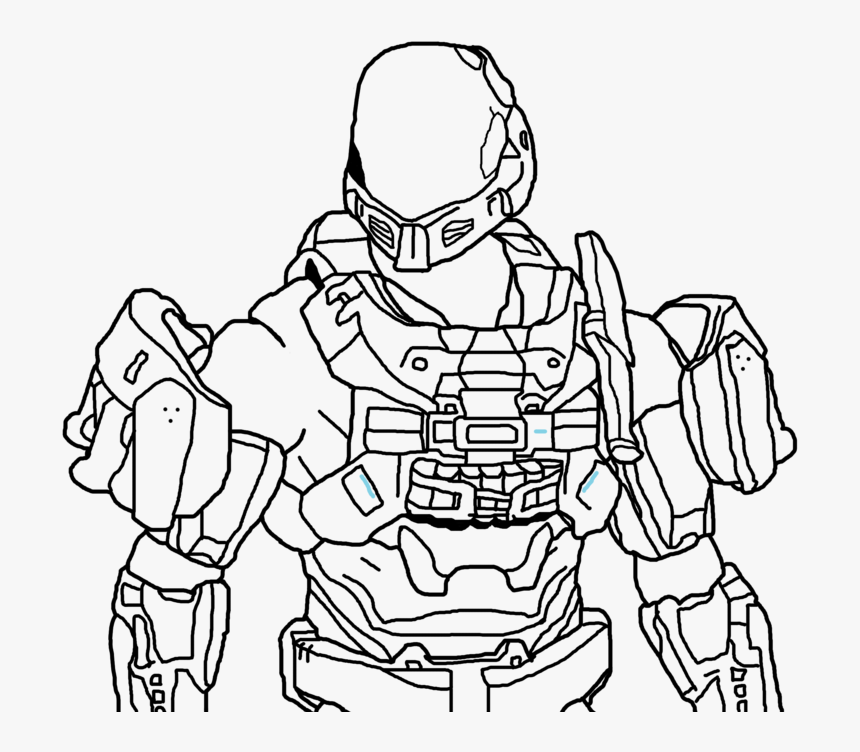 Halo Coloring Pages Printable for Free Download