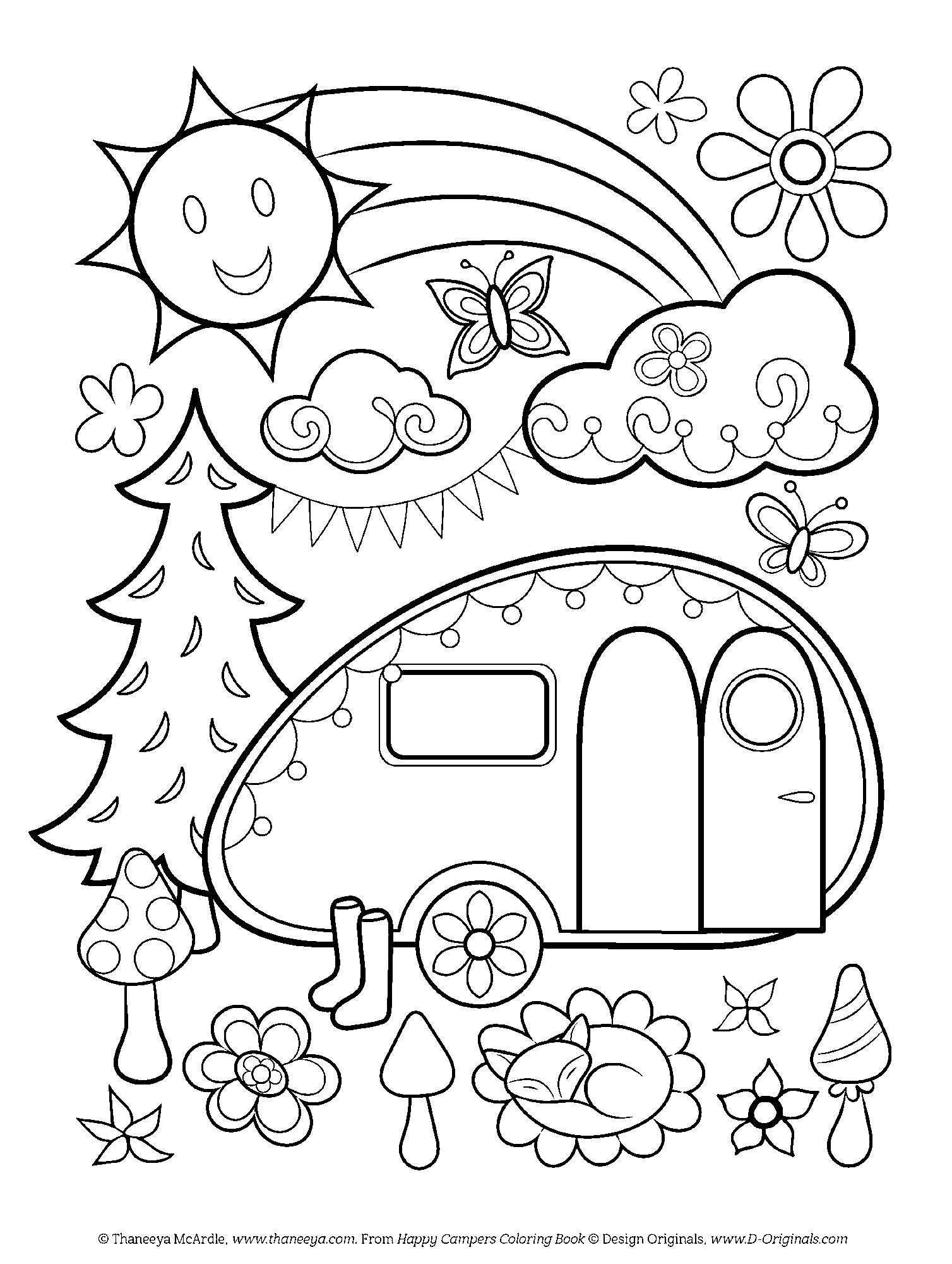 Easy Mandala Coloring Pages - Set of 12 Printable Mandala Coloring Pages by  Thaneeya McArdle —